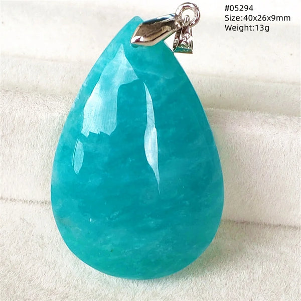 Green Amazonite Pendant-ToShay.org