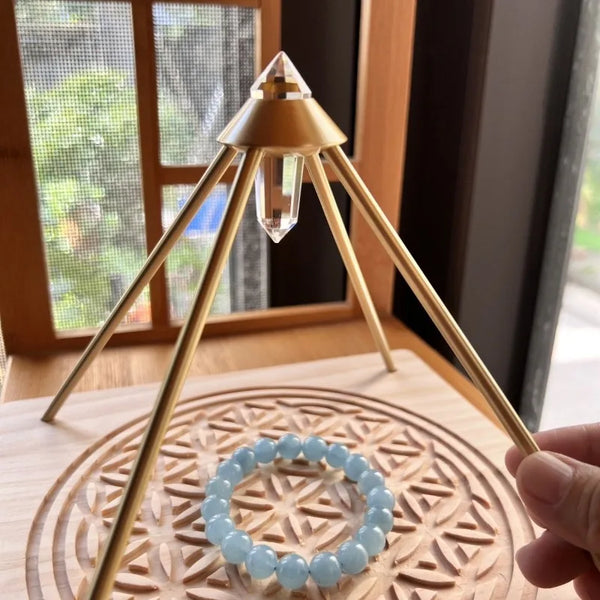 Copper Crystal Clearing Pyramid-ToShay.org