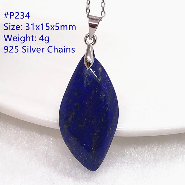 Blue Lapis Lazuli Pendant-ToShay.org