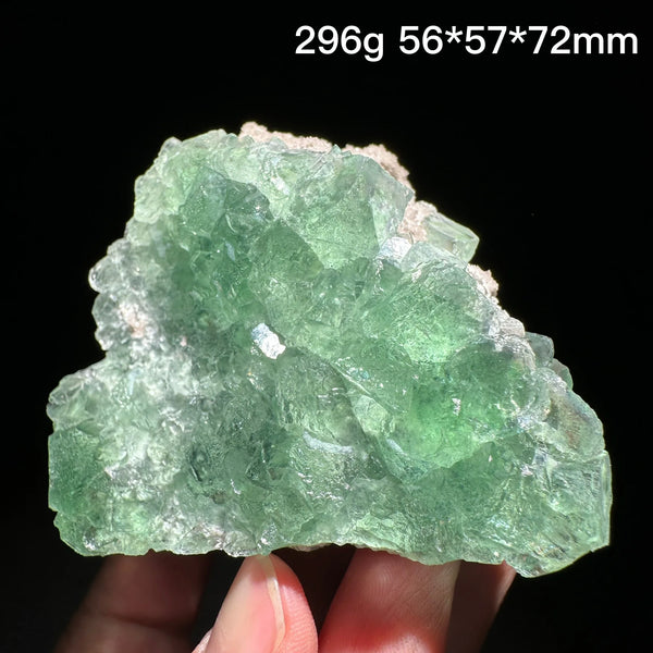 Green Fluorite Crystal Cluster-ToShay.org