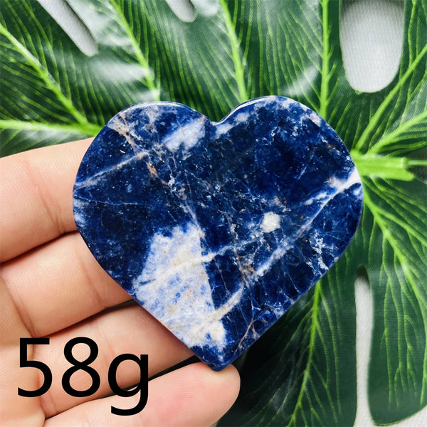 Blue Sodalite Heart-ToShay.org