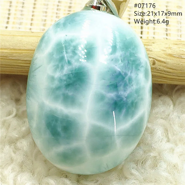 Blue Larimar Pendant-ToShay.org