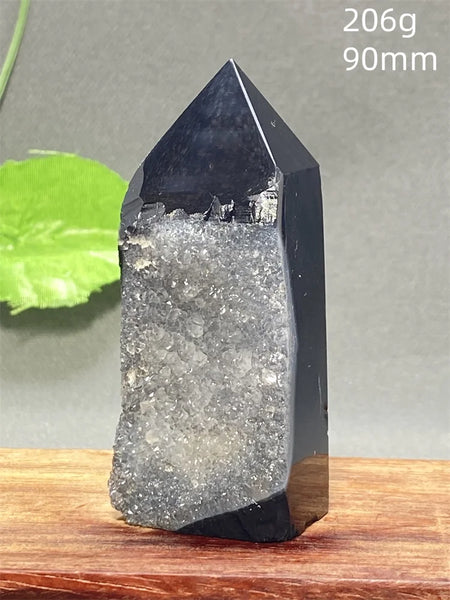 Black Striped Agate Tower-ToShay.org