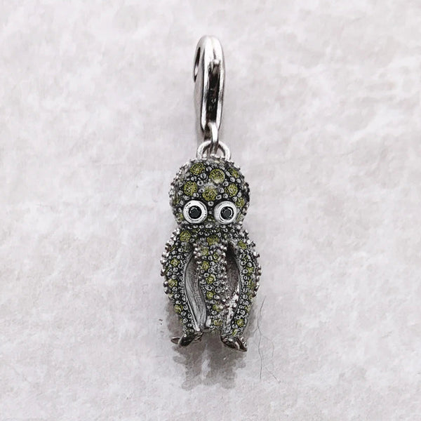 Silver Octopus Charm-ToShay.org