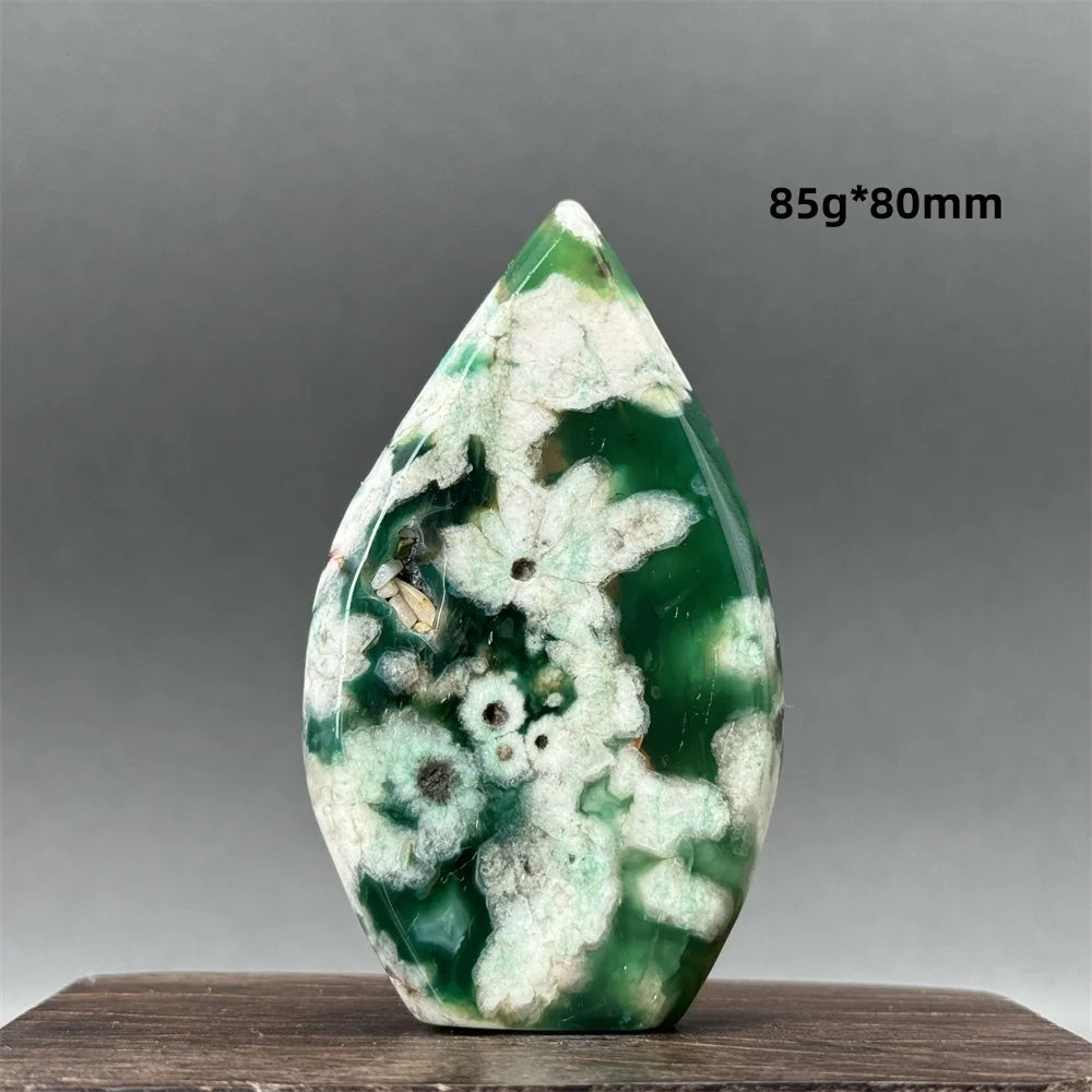 Green Cherry Blossom Agate-ToShay.org