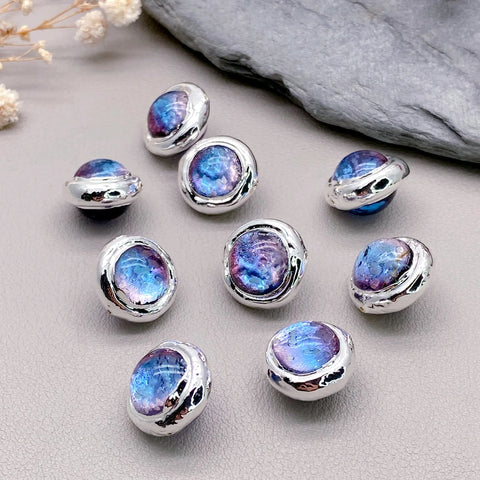 Purple Murano Glass Beads-ToShay.org
