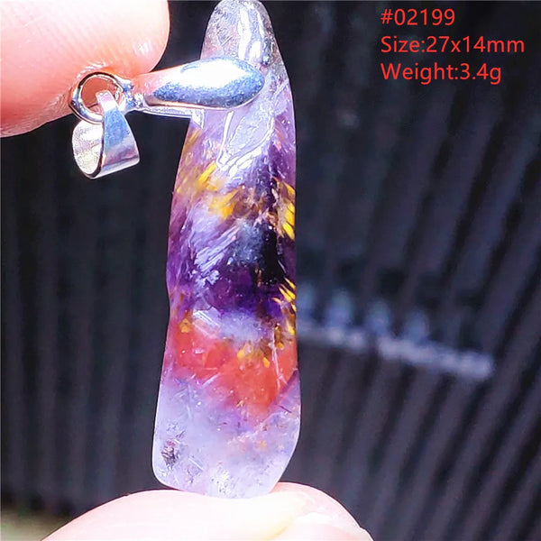 Red Auralite Pendant-ToShay.org