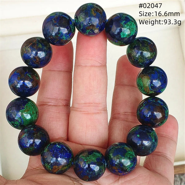 Blue Malachite Azurite Bracelet-ToShay.org