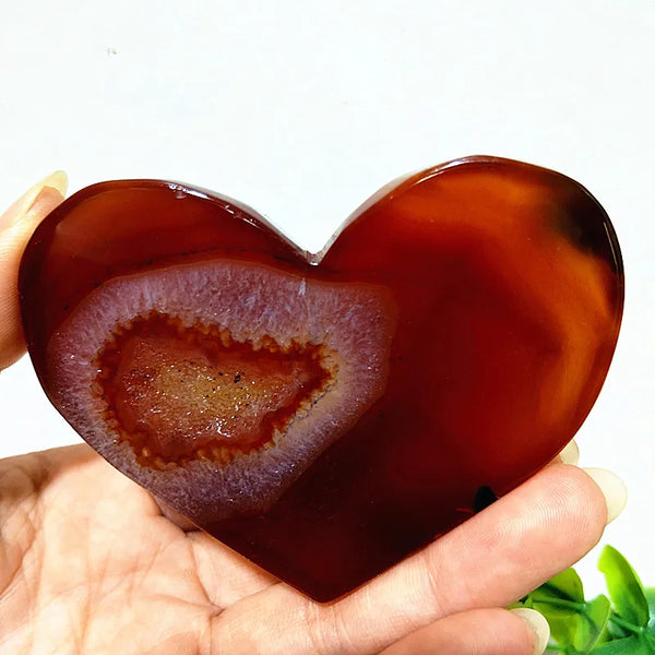 Red Agate Heart-ToShay.org