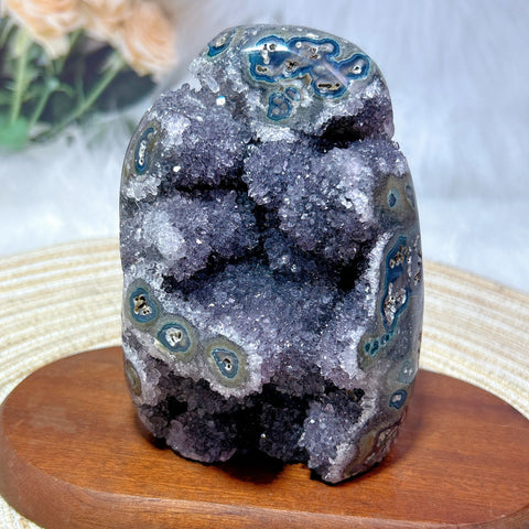 Purple Amethyst Cluster-ToShay.org