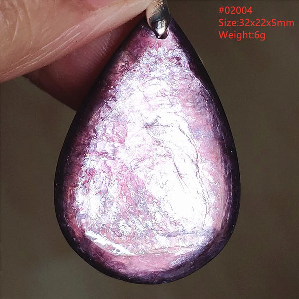 Purple Red Lepidolite Quartz-ToShay.org