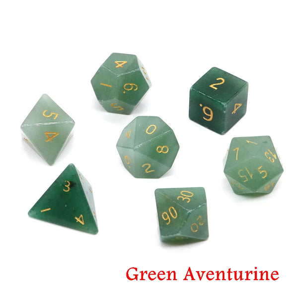 Crystal Platonic Solid Dice-ToShay.org