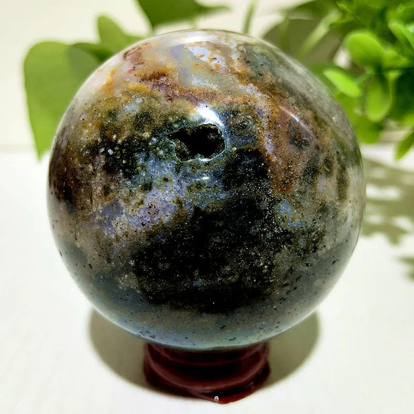 Mixed Ocean Jasper Ball-ToShay.org