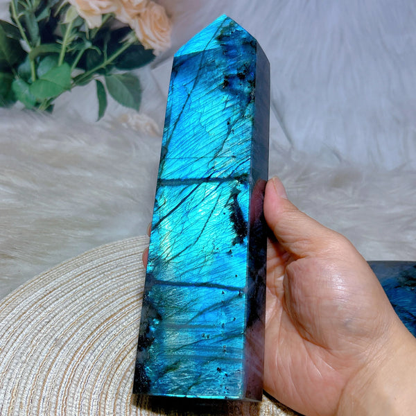 Blue Labradorite Tower-ToShay.org