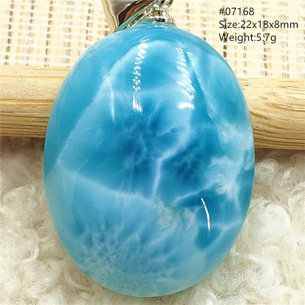 Blue Larimar Pendant-ToShay.org