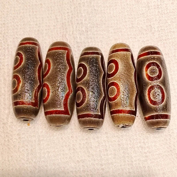Tibetan Agate Eyes Dzi-ToShay.org