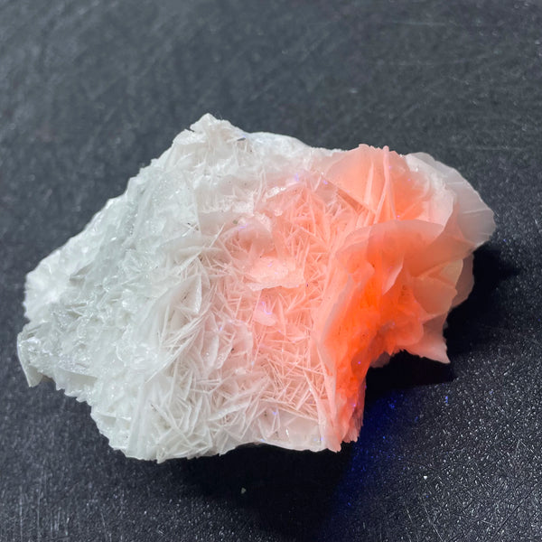 Rose Calcite Crystal Cluster-ToShay.org