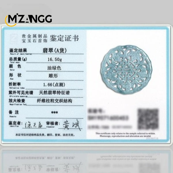 Blue Jadeite Blessings Pendant-ToShay.org