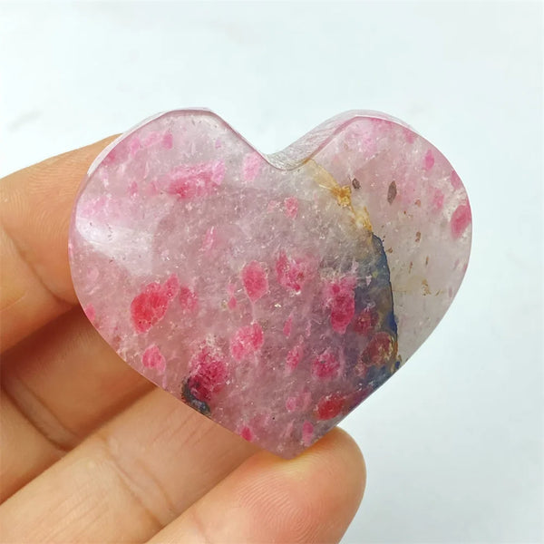 Pink Rose Stone Heart-ToShay.org