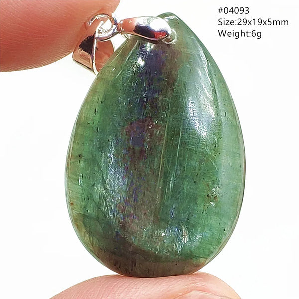 Green Kyanite Pendant-ToShay.org