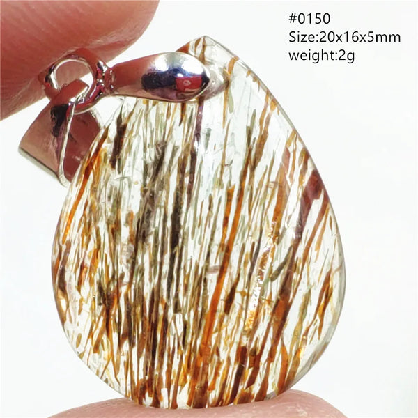 Green Black Rutilated Quartz-ToShay.org