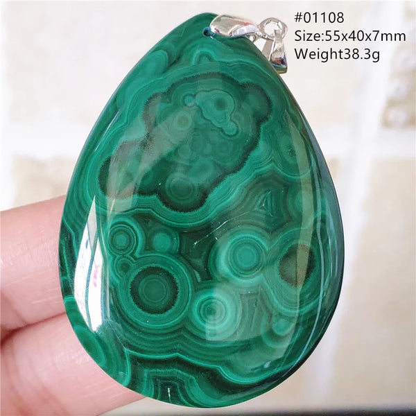 Green Malachite Pendant-ToShay.org