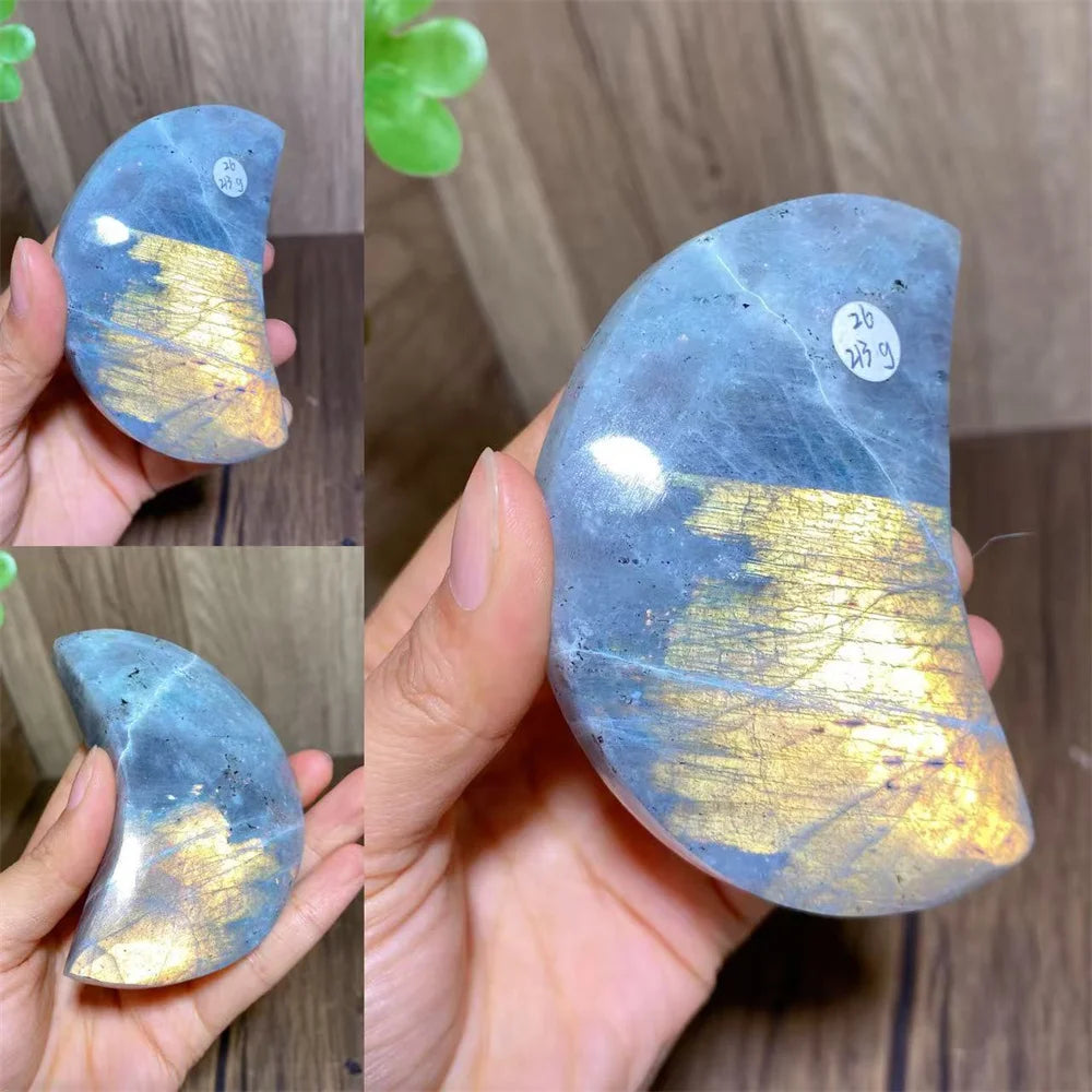 Purple Labradorite Moon-ToShay.org