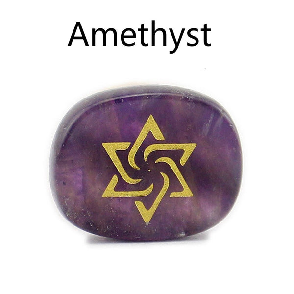Mixed Crystal Star Spiral Stones-ToShay.org