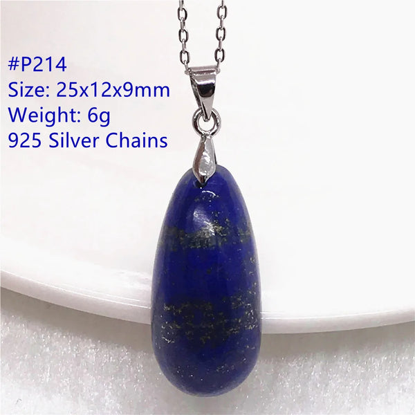 Blue Lapis Lazuli Pendant-ToShay.org