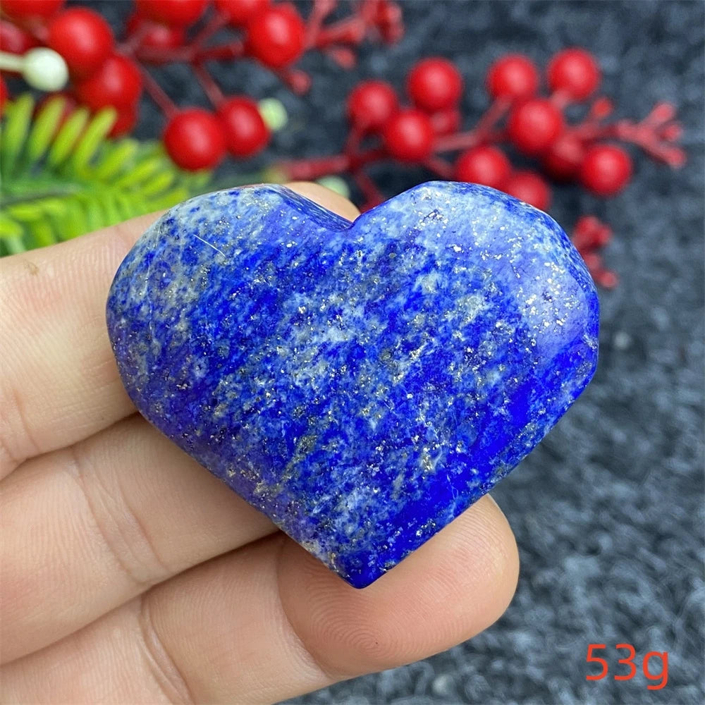 Blue Lapis Lazuli Hearts-ToShay.org