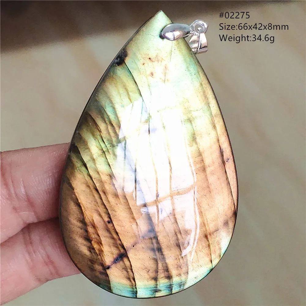 Rainbow Labradorite Pendant-ToShay.org