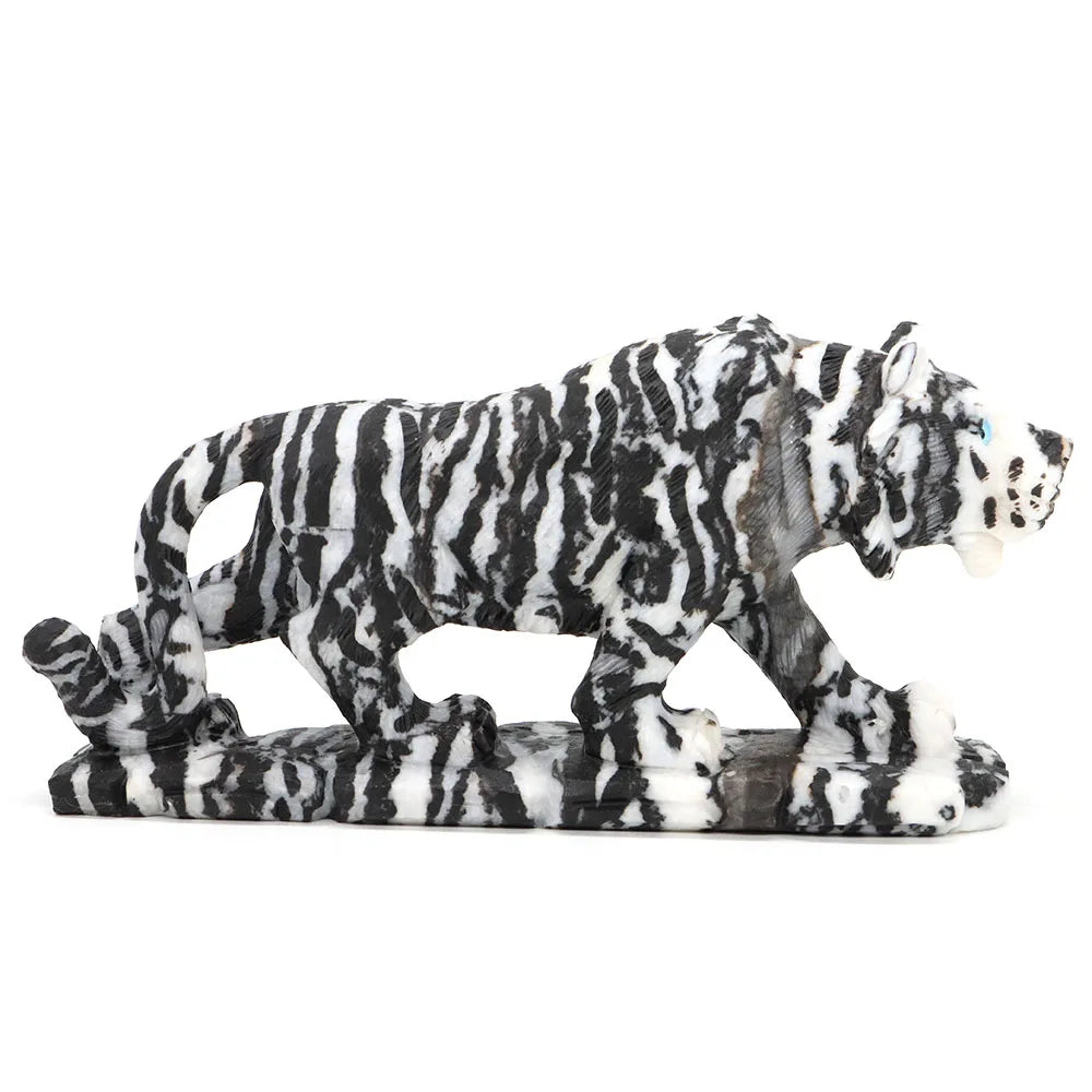 Black White Zebra Stone Tiger-ToShay.org
