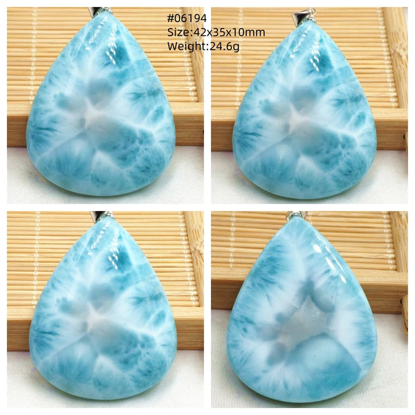 Blue Larimar Pendant-ToShay.org