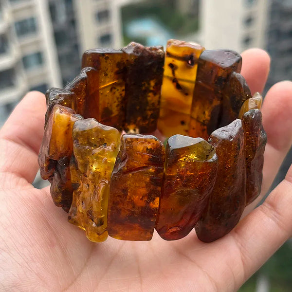 Yellow Amber Bracelet-ToShay.org