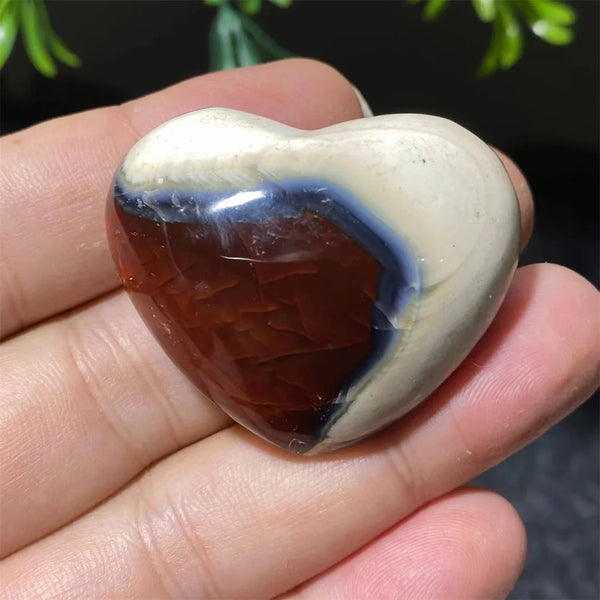 Orange Carnelian Heart-ToShay.org