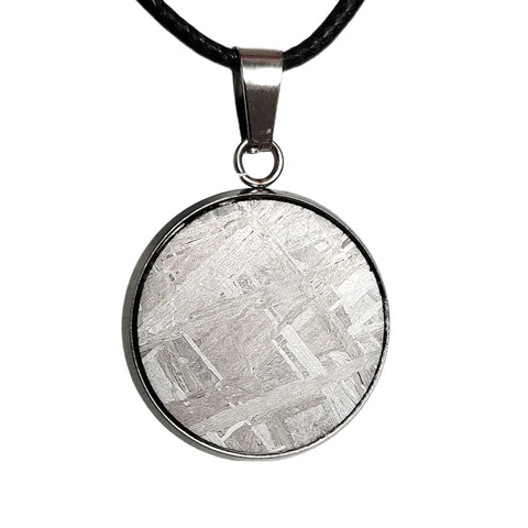 White Muonionalusta Meteorite Pendant-ToShay.org