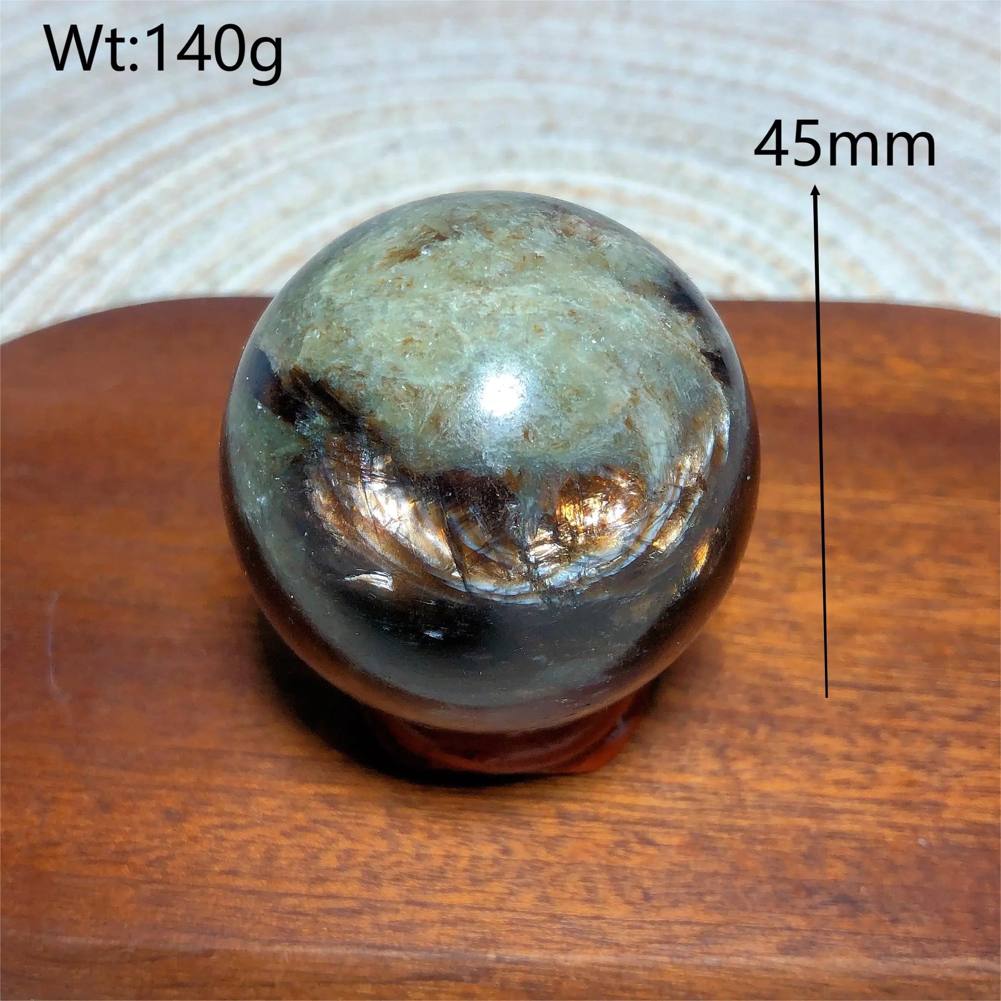 Gold Flash Mica Ball-ToShay.org