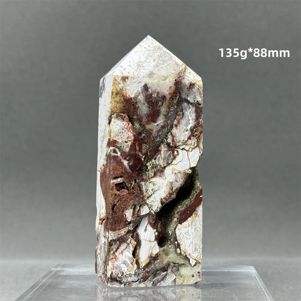 Red Agate Obelisk-ToShay.org
