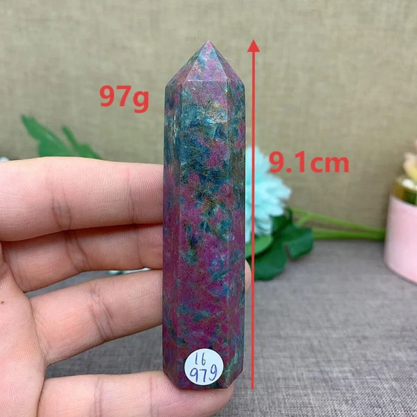 Red Ruby Crystal Point-ToShay.org