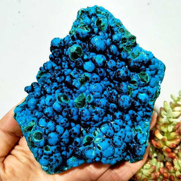 Blue Chrysocolla Crystal-ToShay.org