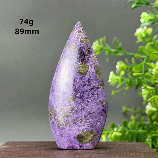 Purple Atlantis Amethyst Torch-ToShay.org