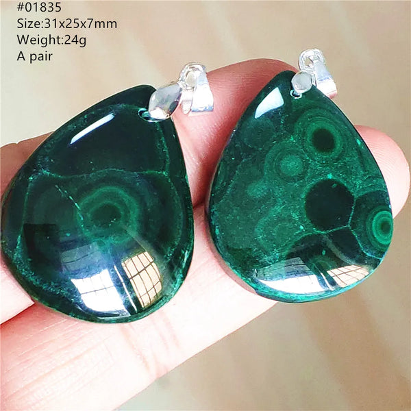 Green Malachite Pendant-ToShay.org