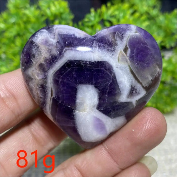 Purple Dream Amethyst Heart-ToShay.org