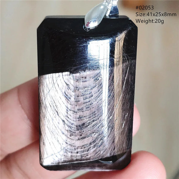 Black Hypersthene Pendant-ToShay.org