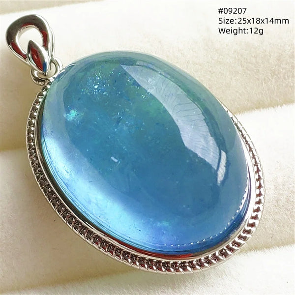 Blue Aquamarine Pendant-ToShay.org