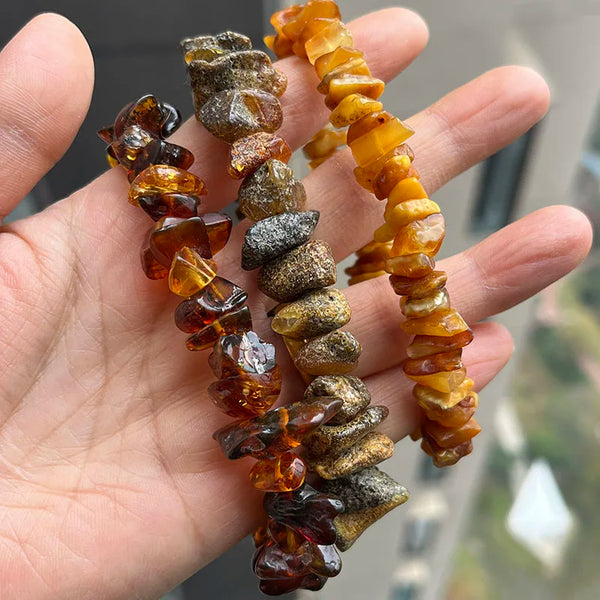 Yellow Amber Bracelets-ToShay.org