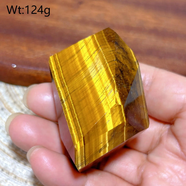Blue Yellow Tiger Eye Stone-ToShay.org