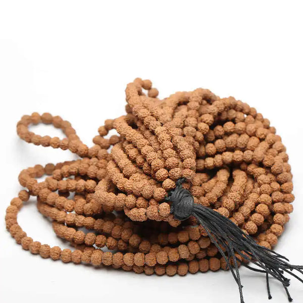 Brown Rudraksha Bodhi Beads-ToShay.org