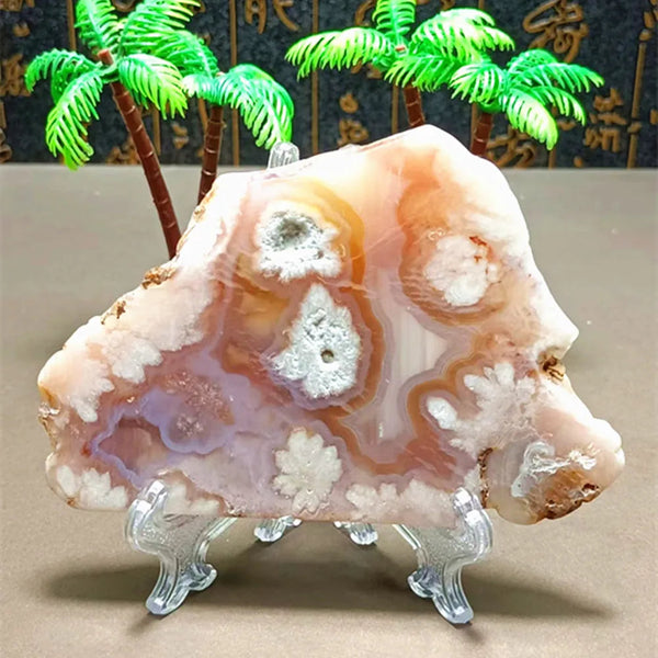 Pink Cherry Blossom Agate-ToShay.org