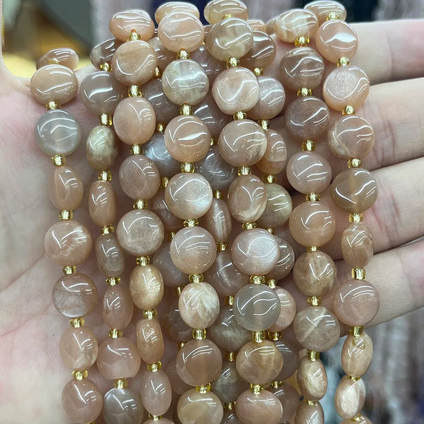 Caramel Sunstone Beads-ToShay.org